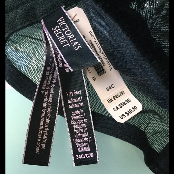 Victoria’s Secret VS Very Sexy Shimmer Velvet Bra - Picture 6 of 10